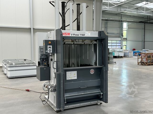 Вертикальные пресс-подборщики HSM V-Press 1160 HSM V-Press 1160 Plus