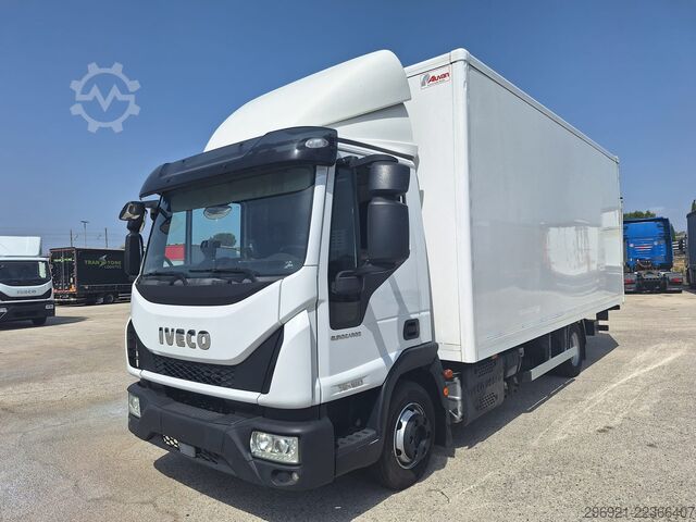 ФУРГОН ИЗ ФАНЕРЫ С ГИДРОБОРТОМ Iveco Eurocargo ML75E19P