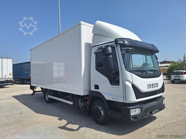 ФУРГОН ИЗ ФАНЕРЫ С ГИДРОБОРТОМ Iveco Eurocargo ML75E19P