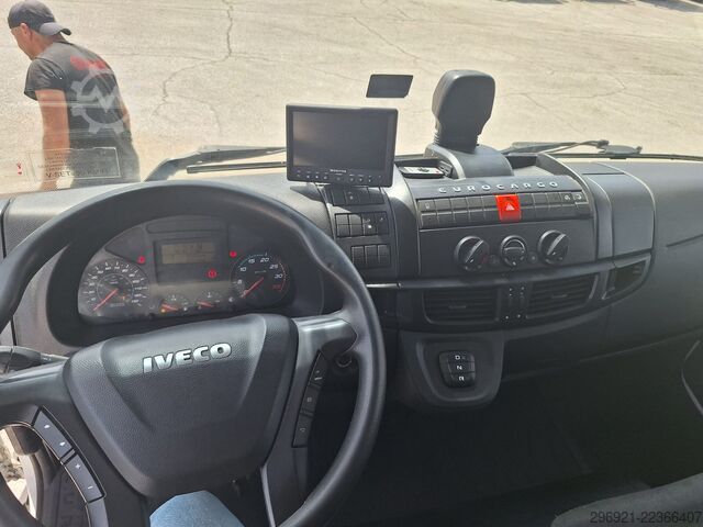 ФУРГОН ИЗ ФАНЕРЫ С ГИДРОБОРТОМ Iveco Eurocargo ML75E19P