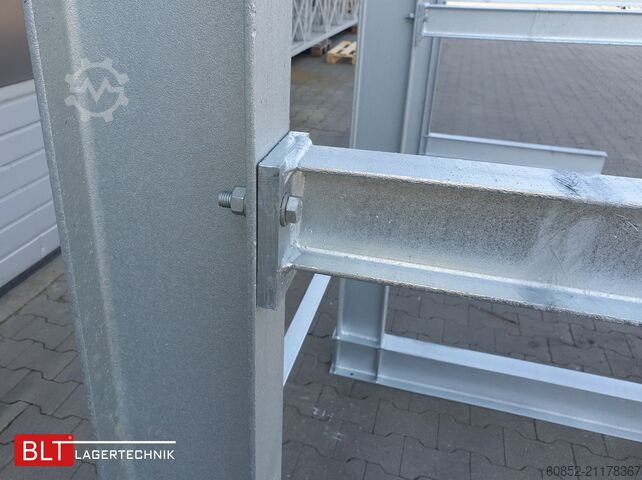 конзолни стелаж ca. 4,02 lfm. Kragarmregal  H:400cm T: 137 cm , 500 kg/Arm , 4 Lagerebenen