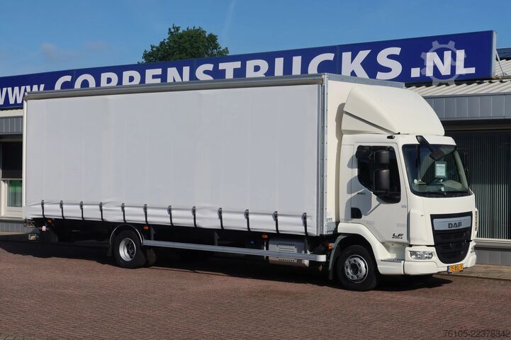  DAF LF 250 LF250 FA Schuifzeil +Dhollandia 1500 kg