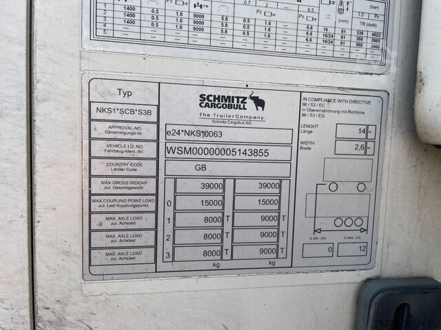 Prevoz v hladilniku/zamrznjenem stanju Schmitz Cargobull Fridge Thermoking SLXe Spectrum / Multitemp / S...