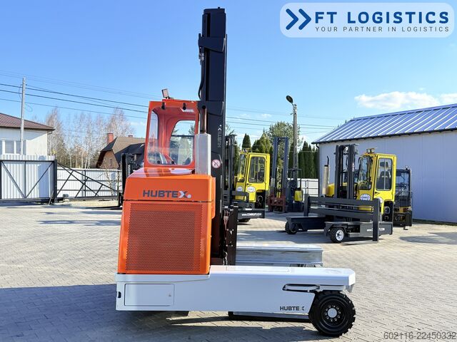 Carretilla retráctil de 4 vías Hubtex DQ45G DUPLEX 5000 FORK-POSITIONER CABIN