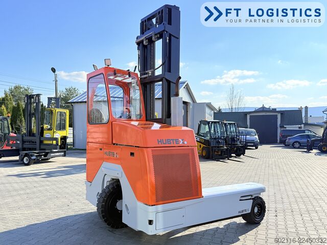 Carretilla retráctil de 4 vías Hubtex DQ45G DUPLEX 5000 FORK-POSITIONER CABIN