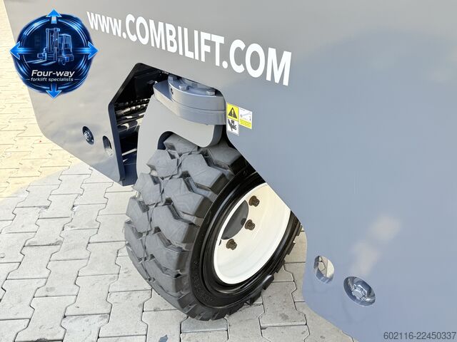 Carretilla retráctil de 4 vías Combilift C5000XL DIESEL TRIPLEX 5550 FREE-LIFT
