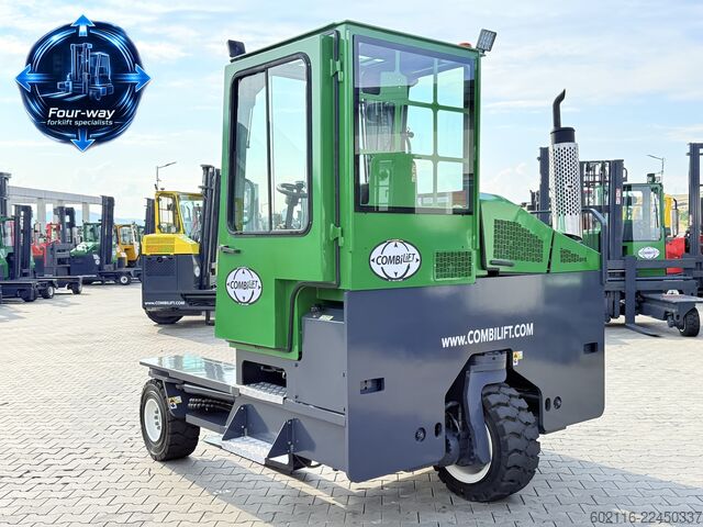 Carretilla retráctil de 4 vías Combilift C5000XL DIESEL TRIPLEX 5550 FREE-LIFT