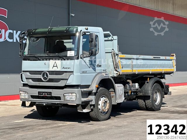 Xe ben ba chiều MERCEDES-BENZ Axor 1833 4x2 MEILLER DSK