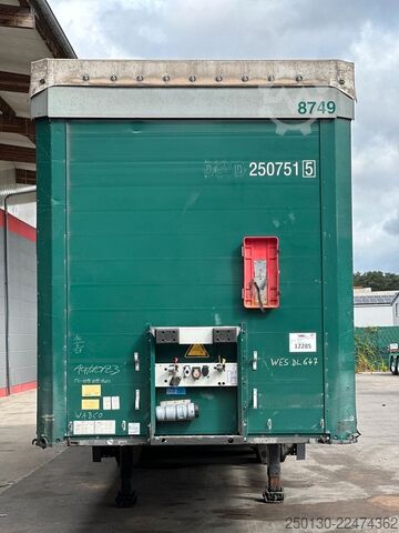Trailer semi terbuka dengan terpal SCHMITZ CARGOBULL SCB*S3T MegaTrailer Curtainsider Edscha
