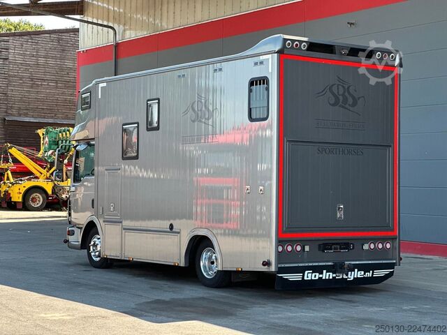 Transportor de animale MAN TGL 8.180 4x2 BL EEV ANEMONE für 3  Sportpferde