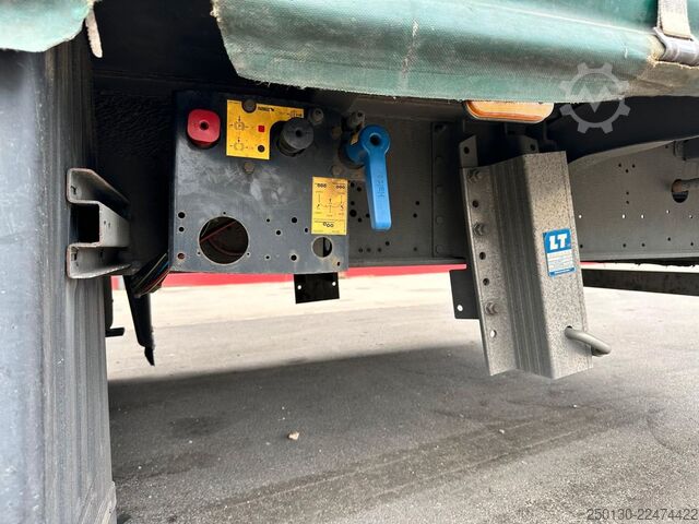 Semiremorcă deschisă cu prelată SCHMITZ CARGOBULL SCB*S3T MegaTrailer Curtainsider Edscha
