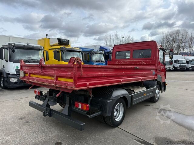 Фургон-самоскид MERCEDES-BENZ ATEGO 818 K Kipper MEILLER 3-Seiten*KLIMA+AHK