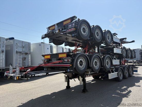 스왑 바디 세미트레일러 D-Tec D-TEC VCC-01 CONTAINERCHASSI, MITTEL-UND HECKAUSSCHUB, LIFTACHSE, ADR BESCHEINIGUNG