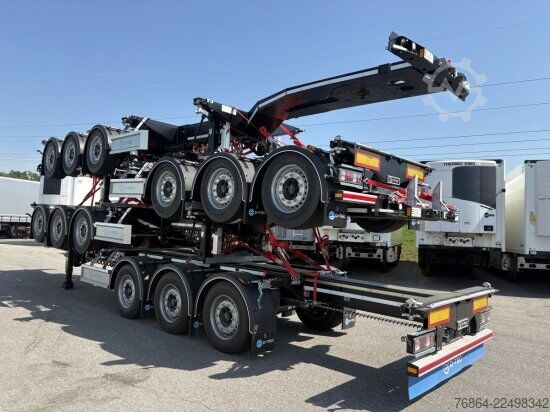 스왑 바디 세미트레일러 D-Tec D-TEC VCC-01 CONTAINERCHASSI, MITTEL-UND HECKAUSSCHUB, LIFTACHSE, ADR BESCHEINIGUNG
