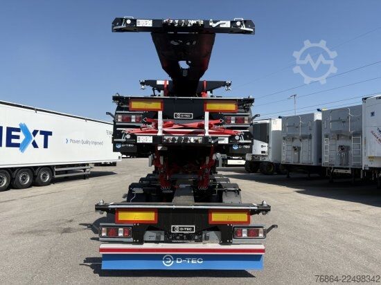 스왑 바디 세미트레일러 D-Tec D-TEC VCC-01 CONTAINERCHASSI, MITTEL-UND HECKAUSSCHUB, LIFTACHSE, ADR BESCHEINIGUNG