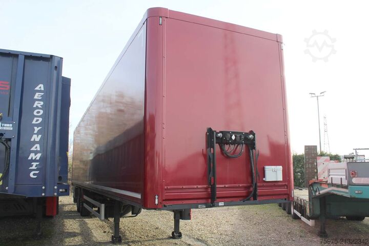 Semirremolque caja Viberti semirimorchio 2assi furgonato corriere