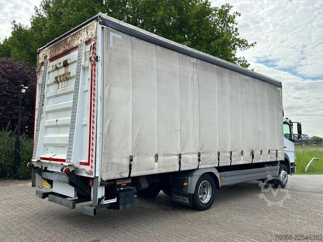Kofer Mercedes-Benz Atego 1218 bakwagen met laadklep 2000kg!