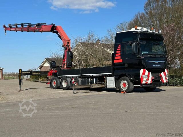 Автокран MAN TGX 35.480!!8x4 TRIPLE!!HIAB 62tm!!CRANE/GRUE!!...