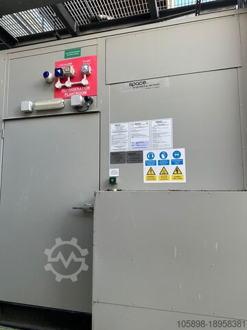 Spirálfagyasztó CO2 hűtőberendezéssel - használatlan Advansor / Space Engineering CO2 refrigeration plant