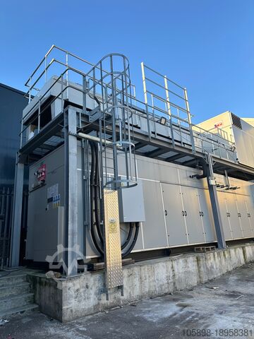 Spirálfagyasztó CO2 hűtőberendezéssel - használatlan Advansor / Space Engineering CO2 refrigeration plant