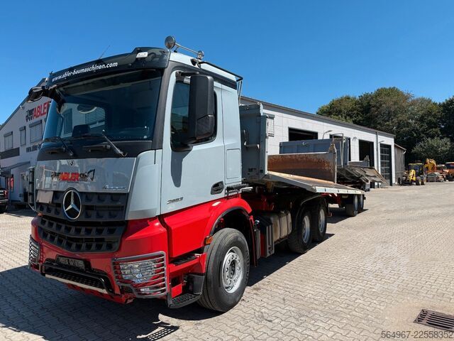 Tresidig tippbil MERCEDES-BENZ 2653 3.S.K Meiller Kippanhänger