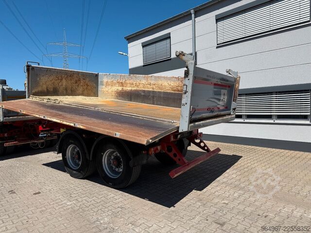 Tresidig tippbil MERCEDES-BENZ 2653 3.S.K Meiller Kippanhänger