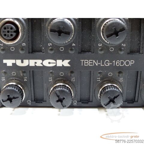 Στοιχείο Turck TBEN-LG-16DOP Kompaktes Multiprotokoll-I/O-Modul für Ethernet