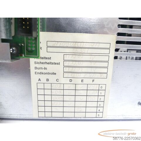 Komponente Unipo 2TT0901CAN02A UFP 10,4" S TFT Monitor SN: 86351