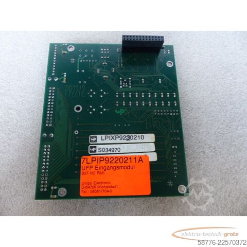 Componenta  Unipo Electronic 7LPIP9220211A UFP Eingangsmodul B2T-NC FIMI