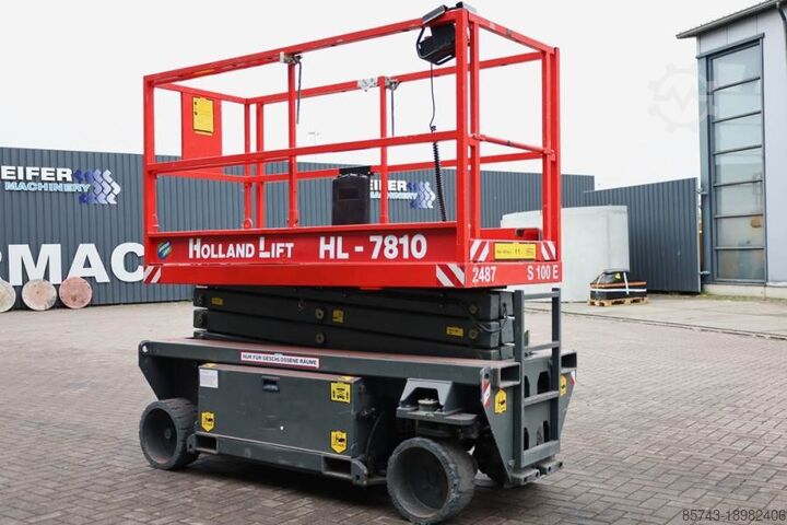 Podizanje makaza Holland Lift Ecostar HL-7810 Electric, 10m Working Height, 450k