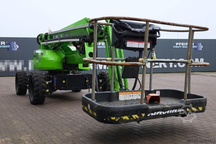 Kĺbová teleskopická pracovná plošina Niftylift HR21D 4x4 MK2 Diesel, 4x4 Drive, 21m Working Heigh