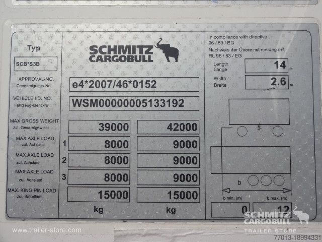Ψυκτικός ημιρυμουλκούμενος Schmitz Cargobull Reefer Standard