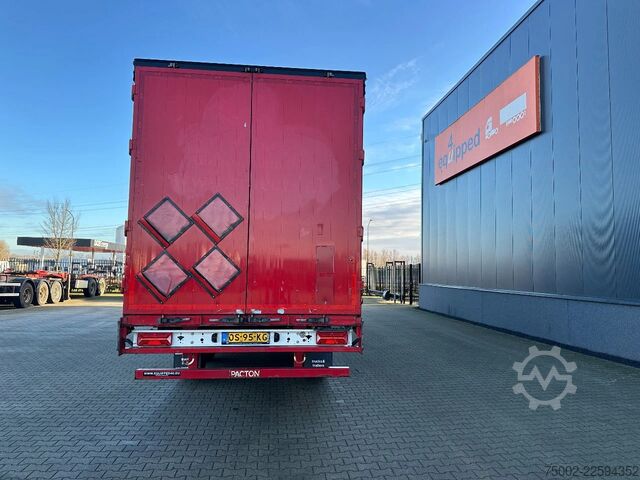 Розсувні тенти Pacton nieuwe zeilen / alu zijborden + planken / hardh...