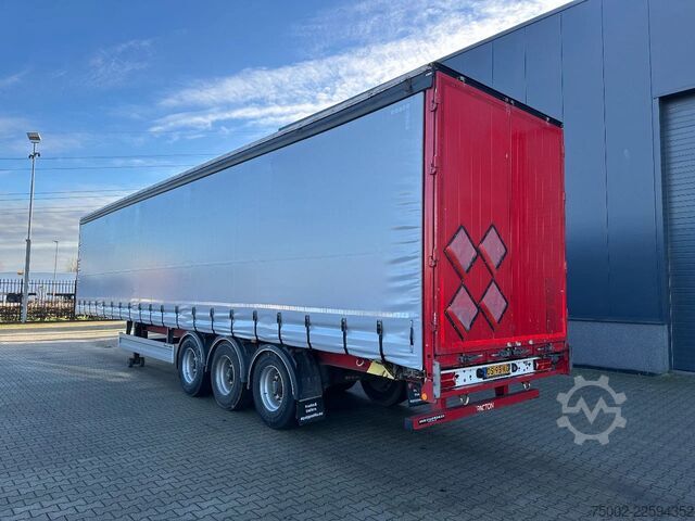 Terpal geser Pacton nieuwe zeilen / alu zijborden + planken / hardh...