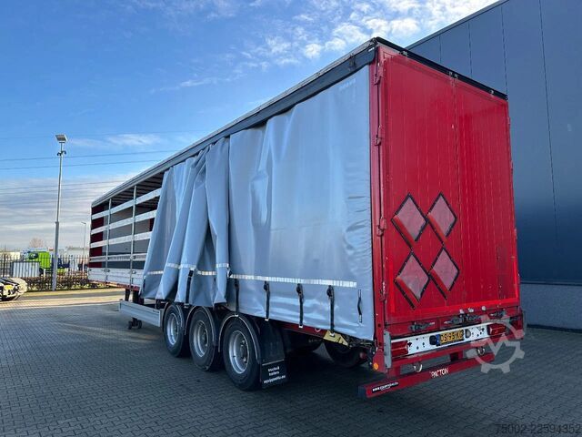 Terpal geser Pacton nieuwe zeilen / alu zijborden + planken / hardh...