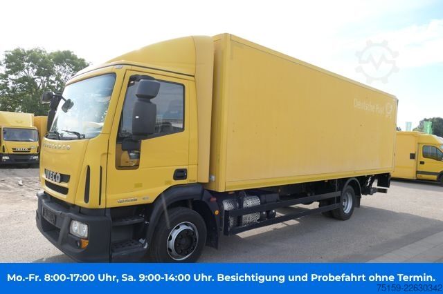 Vrachtwagen met bakwagen iveco EuroCargo ML 120 E28/P AHK LBW COC AUTOMATIK