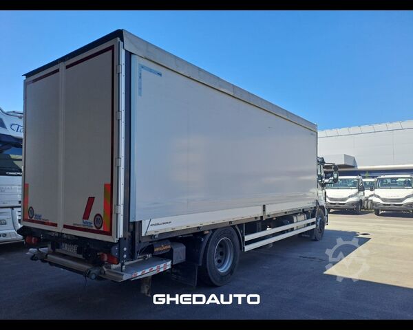 Štandardný ťahač IVECO MOTRICE IVECO EUROCARGO 180 320 CASSONE CON CENTINA E SPONDA IDRAULICA