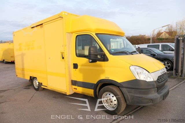 Transporter mit Koffer iveco Daily 35 S11 C30C AUTOMATIK KAMERA MAXI KAMERA Regale LUFT - EURO 5 - CoC