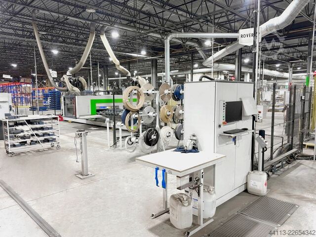 CNC CELL-bearbetningscenter MED limning BIESSE + KUKA Rover B Edge 1967 (conf. 4)