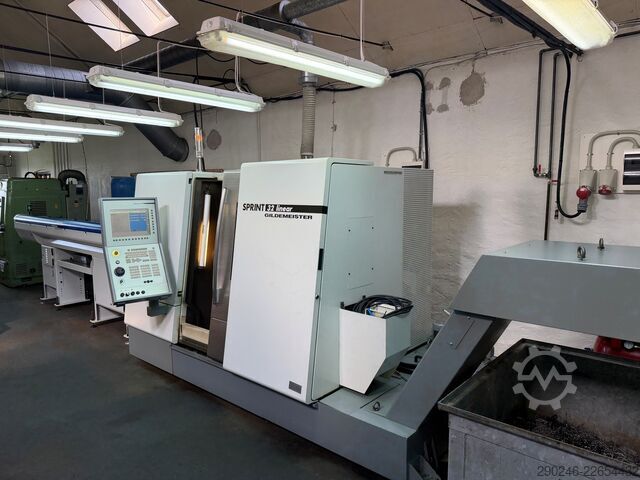Trung tâm tiện và phay CNC Gildemeister sprint 32 Liinear