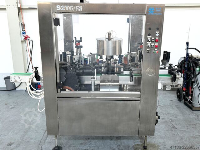 ラベリングマシン 2ステーション 自己粘着式 STS S2T6/RI