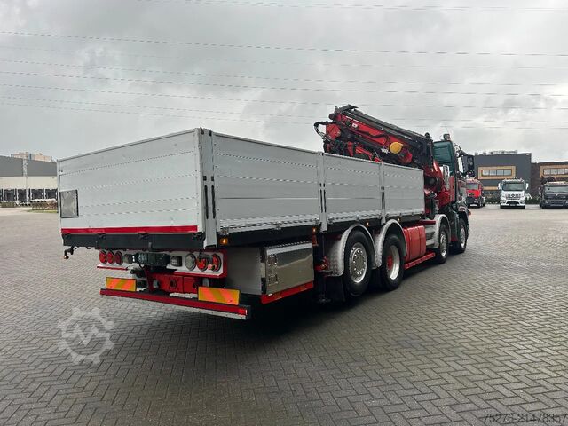 Автокран Volvo FH 520 8x2 Effer 850 + Fly jib, winch Euro 5