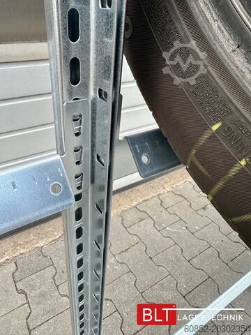 Pluggbare hyller ca. 34,56 lfm. Reifenregale META für bis zu 360 Reifen! Neuware