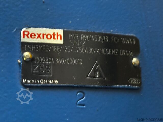 Unidad de control REXROTH CSH3MF3/189/V25/7.5/40A10