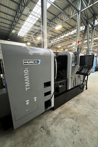 Torno CNC com ferramentas acionadas Hurco TMM 10 i