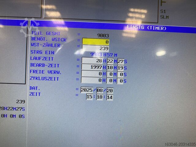 Centro de torneamento e fresagem CNC DOOSAN Puma 4100XLMC mit Lünette