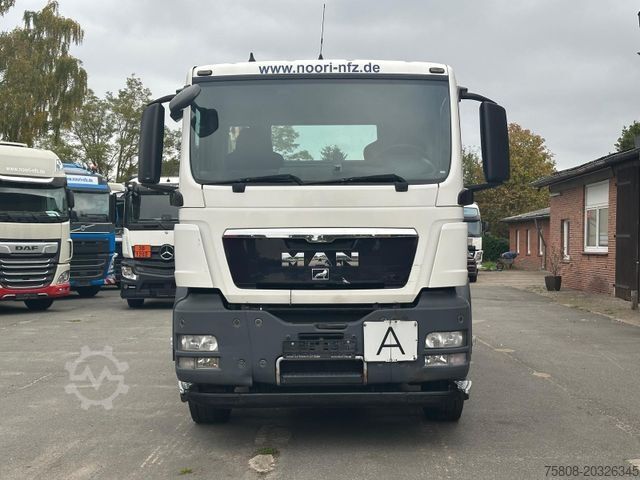 Skip truck MAN TGS 26.400 Absetzer AK 16.T Meiller Lenk E5 Int.