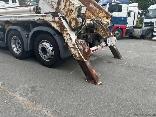 Skip truck MAN TGS 26.400 Absetzer AK 16.T Meiller Lenk E5 Int.