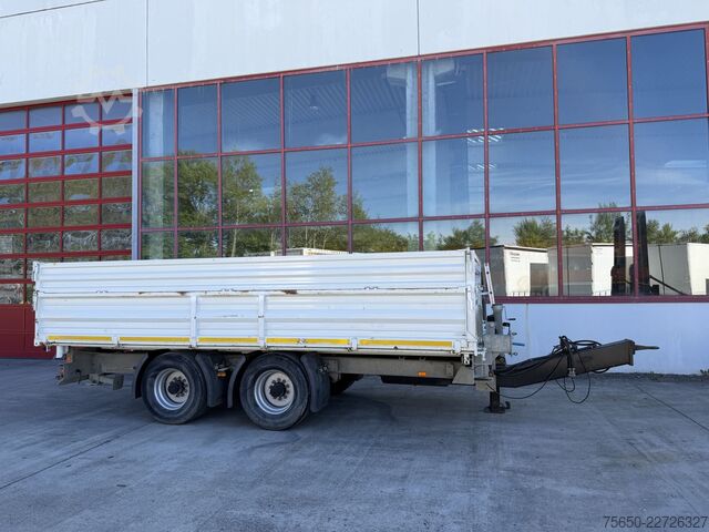 Veicolo commerciale  18 t  18 t Tandemkipper- Tieflader, Aufsatzbordwände