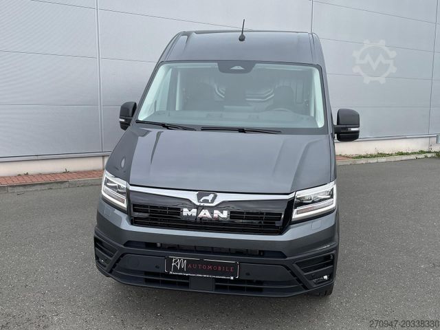 Vans ar augstu jumtu MAN TGE 3.180 L4H3 Kasten AHK STANDHZ ACC LED SITZHZ